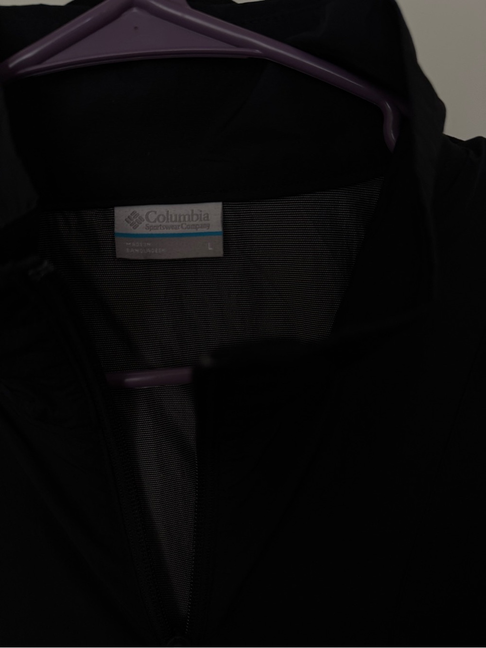 Columbia Black Women's Anorak Jacket size lrg brand new with tags - Picture 4 of 6